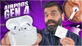 Apple AirPods 4 ANC Unboxing & First Look - Tiny But Powerful