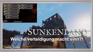  SUNKENLAND  Einsteiger Tipps - Die richtige Verteidigung / Tutorial Sunkenland