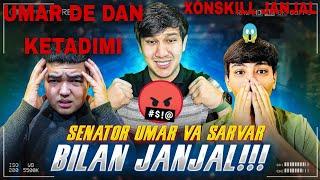 SENATOR UMAR VA XONSKILL JANJALumar vs xonskill de dan ketadimi