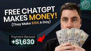 Easy Way To Make Money With ChatGPT For Beginners In 2024! ($156/Day)