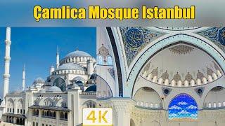 Camlica Mosque Istanbul - 4K | Çamlıca Camii - Tour of the Mosque, Gardens & full Adhan