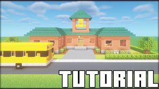 Minecraft Tutorial: How To Make A Small School