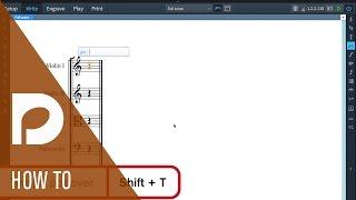 How to Quickly Input Different Types of Notations | Write Mode in Dorico