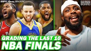 Grading The Last 10 NBA Finals | Numbers On The Board