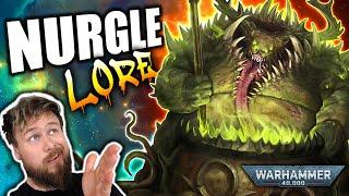 Nurgle, The Chaos God Of Plagues - Deep Dive! | Warhammer 40K Lore