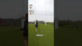 The Ultimate Sports Goal kicking challenge  Rugby Edition