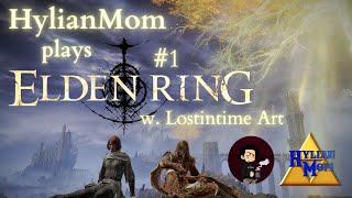 HylianMom Plays Elden Ring w. Lostintime Art | Margit, The Fell Omen