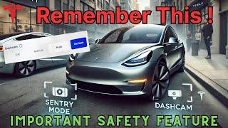 Tesla Sentry Mode & Dashcam: Essential Tips & Warnings to Avoid Misuse!