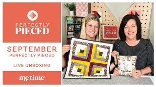 September Perfectly Pieced LIVE Unboxing