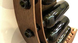 Полка для вина своими руками. Домашний мини бар Луна. / DIY wine shelf. Home mini bar Moon.