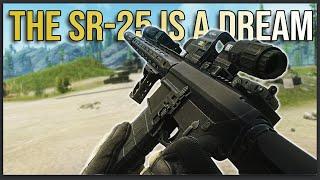 SR-25 DMR ACTION ON RESERVE! - Escape from Tarkov Gameplay