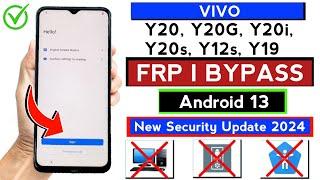 Vivo Y20G/Y20s/Y12s/Y20i Frp Bypass Android 13 Without PC 2024 New Method. @PerfectMobileTeam