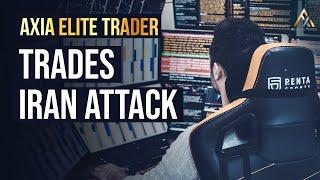 AXIA Elite Trader Trades Trump Address After Iran Attack | Axia Futures