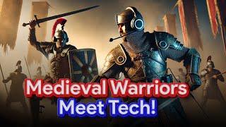 ️ Medieval Warriors Meet Tech! 