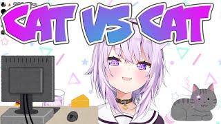 [Nekomata Okayu] Cat vs Cat [Temanya, Vtuber translation, Hololive Eng Sub]