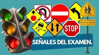 Señales de TRANSITO del EXAMEN TEORICO de MANEJO 2022.PREGUNTAS del test teorico de conducir