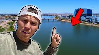 Fishing Arizona's BIGGEST Man-Made Lake (Surprising)