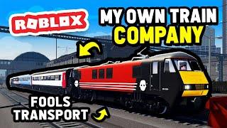 Building My Own TRAIN COMPANY in Roblox British Railway