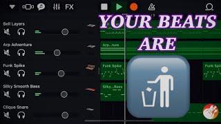 Why Your Beats Are BAD in GarageBand iOS (Mixing Tutorial)