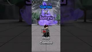 Garou X Suiryu Combo || The Strongest Battleground #thestrongestbattlegrounds #roblox #pvp