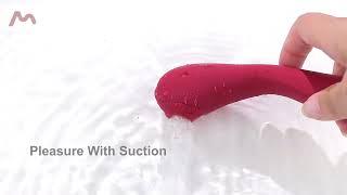 MEESE Tera Flexible Suction Vibrator pink