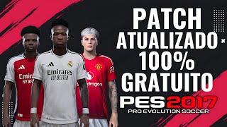 PATCH PES 2017 ATUALIZADO TEMPORADA 25 COM FACES E UNIFORMES E TRANSFERÊNCIAS | PES 2017 PC FRACO