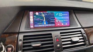 Установка CIC BMW E70 CarPlay с камерой заднего вида / BMW E70 CIC retrofit with CarPlay