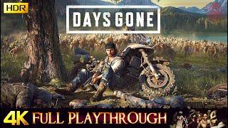 DAYS GONE | Full Gameplay Walkthrough No Commentary 4K 60FPS HDR PS5 [1 of 2]