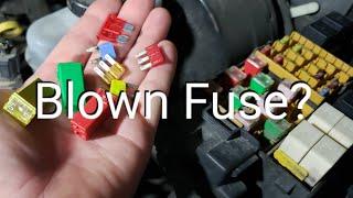 How To Check For a Blown Fuse