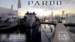 PARDO Yachts 38 - 43 - 50 / Walk-Around Tour of All 3 Awesome Italian Center Consoles at FLIBS 2020