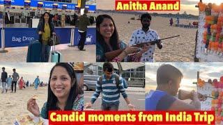 Jolly Moments from India Trip | இந்திய பயணத்தில் Casual நிமிடங்கள் | Anitha Anand