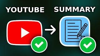 The Chat GPT for YouTube (easiest way to summarize YouTube videos)