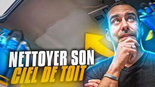 COMMENT NETTOYER un ciel de toit SANS DEGATS ???