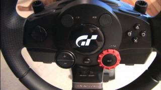 Classic Game Room - LOGITECH DRIVING FORCE GT racing wheel review