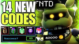 *NEW UPDATE CODES* ROBLOX FIVE NIGHTS TD CODES 2024 OCTOBER | FIVE NIGHTS TD CODE