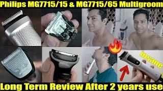 PHILIPS MG7715/15 & MG7715/65 Multigroom 13 in 1 Trimmer Long Term Review After 2 Years Of Use