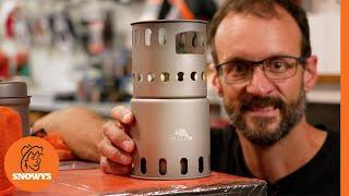 TOAKS Titanium Backpacking Wood Burning Stove