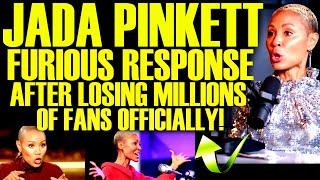 JADA PINKETT SMITH SNAPS AFTER LOSING MILLIONS OF FANS AS WOKE HOLLYWOOD REJECTS HER AFTER BACKFIRE!