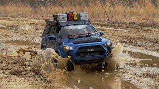 1/10 Scale RC:TOYOTA 4RUNNER(SCX10 II) Off-road Driving. #9