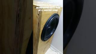 18" subwoofer shaking my closet  on only 100rms watts