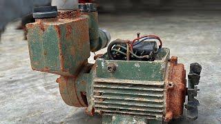 Restore Old Rusty Electric// Water  Pump