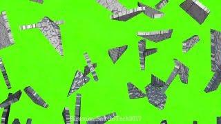 Green Screen Glass Breaking video effect