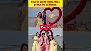 Sourav joshi weds Priya is prank on audience  - Sourav joshi facts #shorts