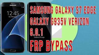 FRP REMOVE | Samsung Galaxy s7 Edge (SM-G935v) 6.0.1 Google Account Bypass