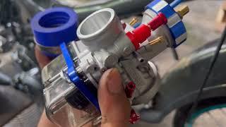 Motor Khai Dah Berbunyi !! | Meletop Habis Bunyi !! | Carburator KR150 28mm Transparent