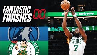 Final 3:58 EXCITING ENDING Timberwolves at Celtics  | November 24, 2024