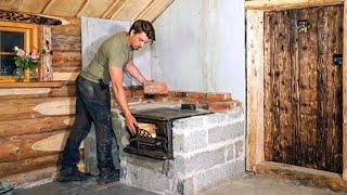 I FINALLY Built A Heating System In The Log Cabin