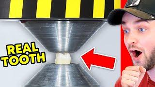 World’s *STRONGEST* Objects vs Hydraulic Press! (CRAZY)