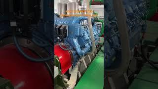 Engine Room of Julong CSD500 Cutter Suction Dredger #cuttersuctiondredger #dredger #dredging