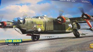 1/48  LIBERATOR B-24J HOBBY BOSS REVIEW